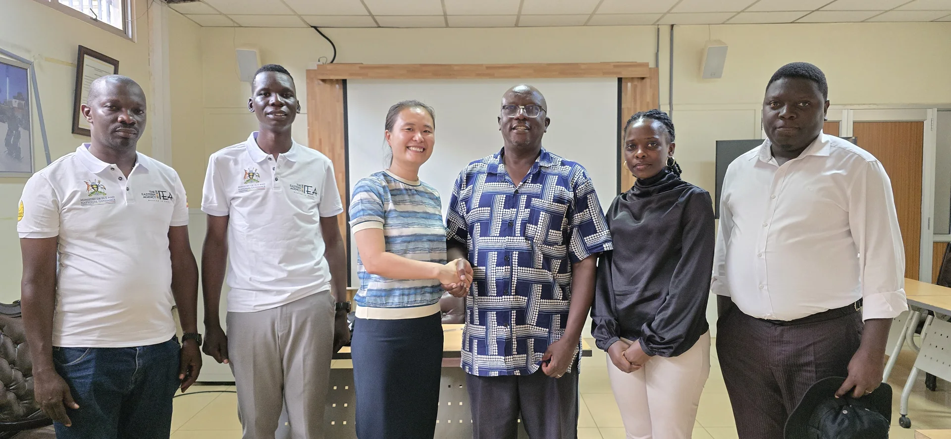 TEA engagement at the Ministry of ICT and National Guidance